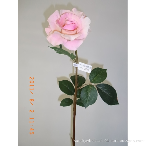 Pink Rose Flower Real Touch Rose Flower